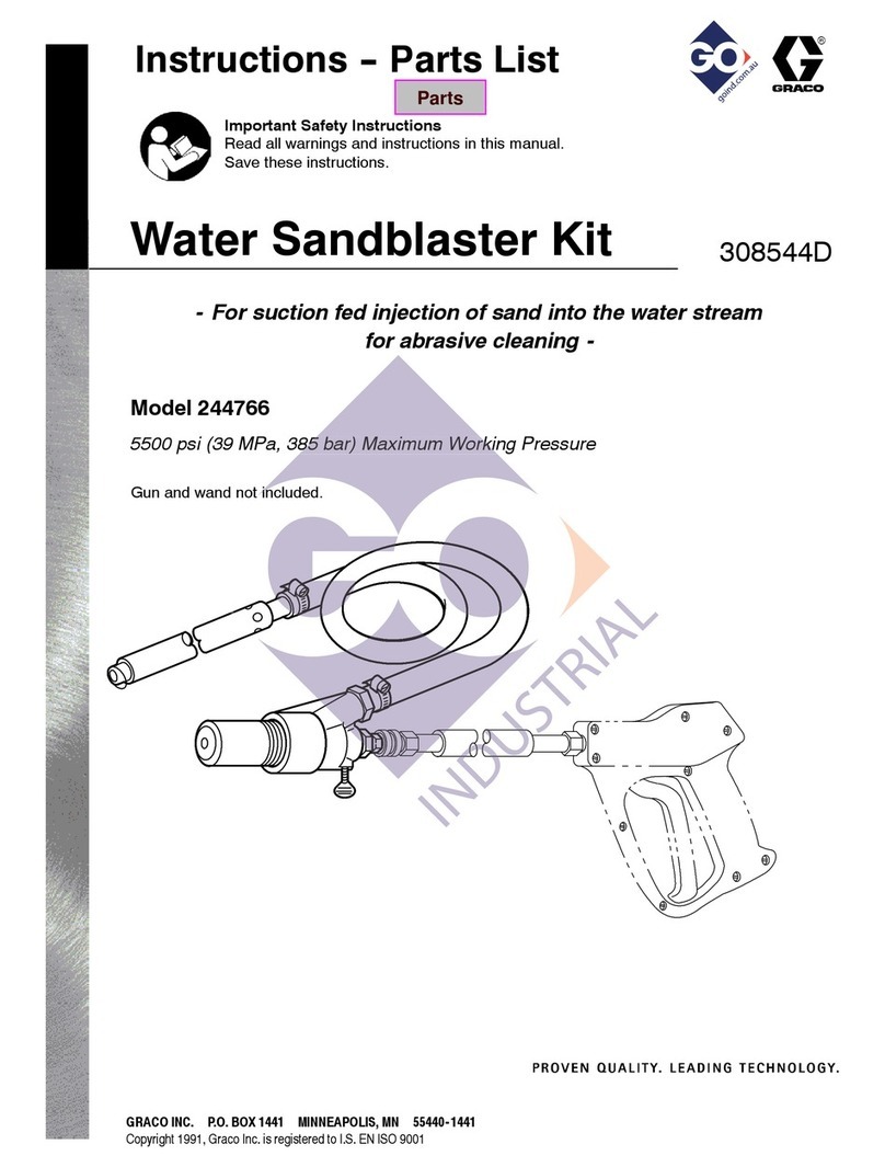 Graco 244766 Instructions-parts list