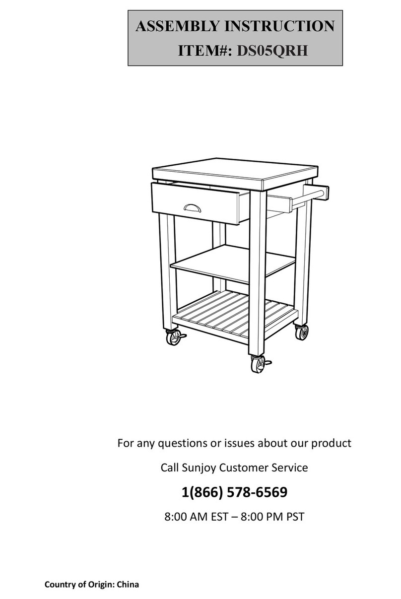 Sunjoy DS05QRH Assembly instruction