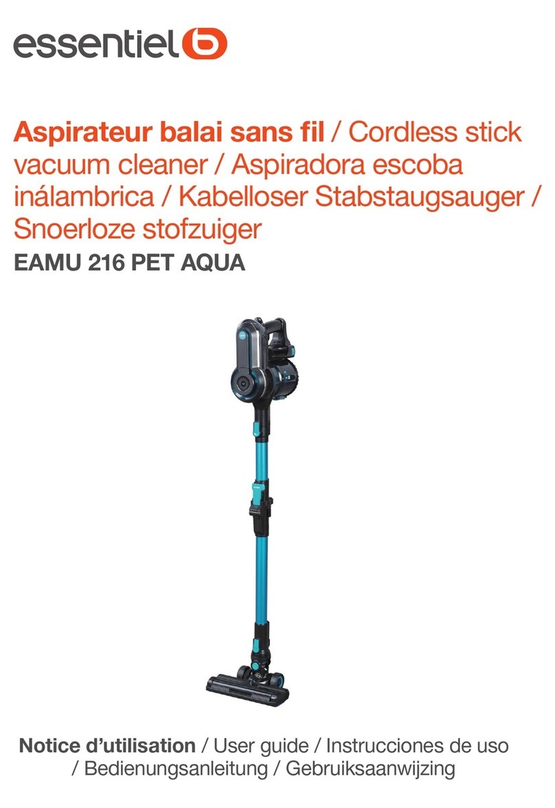 essentiel b EAMU 216 PET AQUA user guide