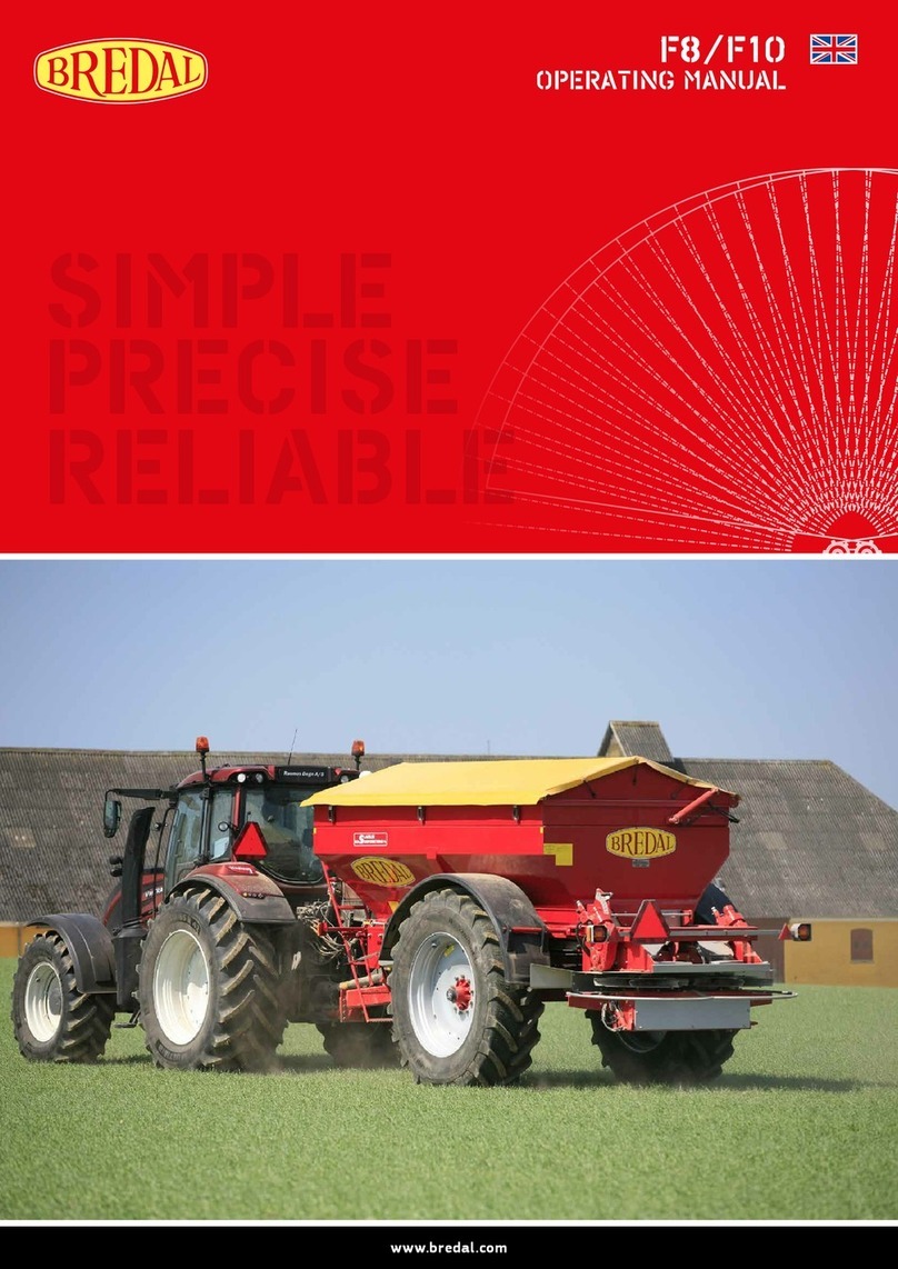 Bredal F8 operating manual