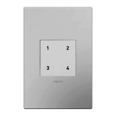 LEGRAND adorne WNACB40 User manual