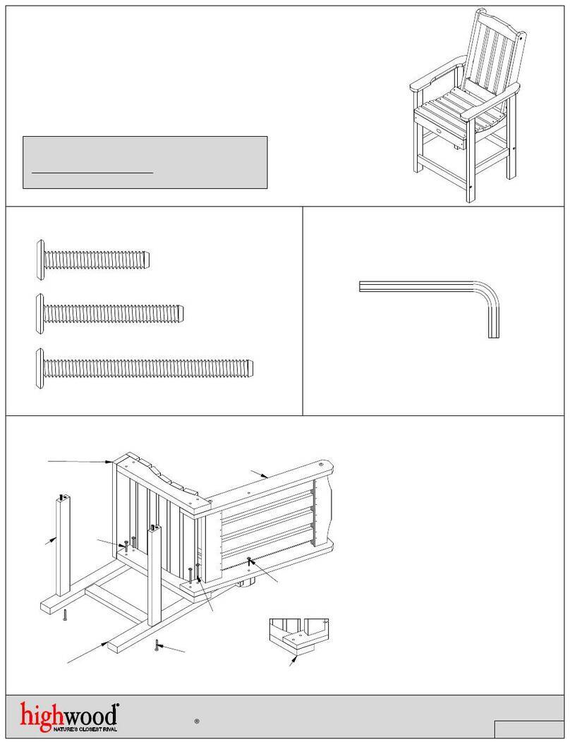 highwood Lehigh Series Assembly guide highwood Lehigh Series Assembly guide