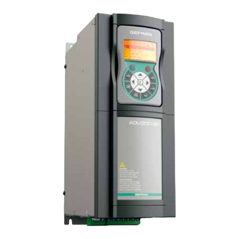 gefran ADV200 SP Series User manual