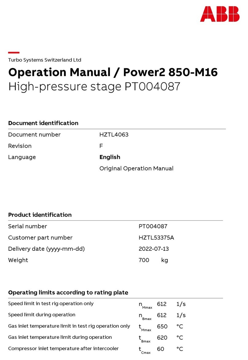 ABB Power2 850-M16 User manual