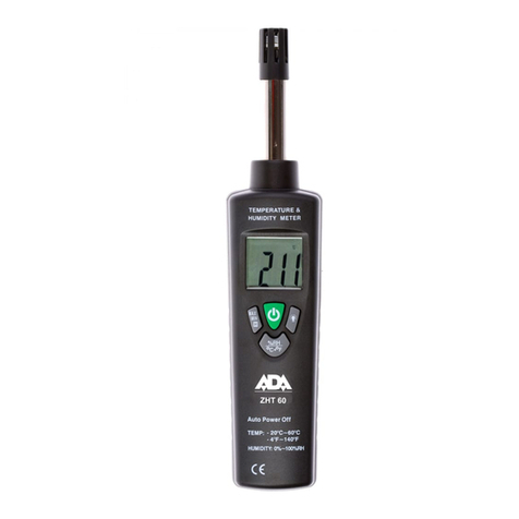 ADA INSTRUMENTS ZHT 60 operating manual