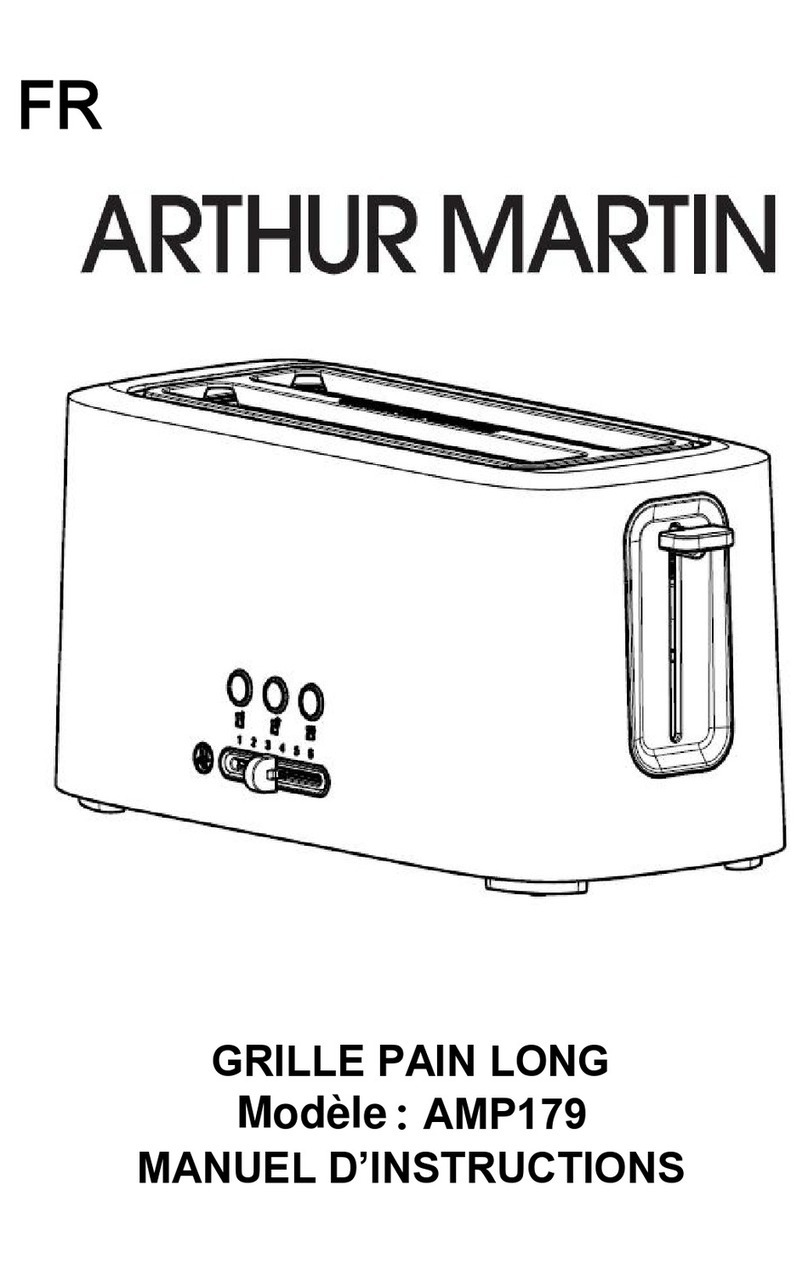 ARTHUR MARTIN AMP179 instruction manual