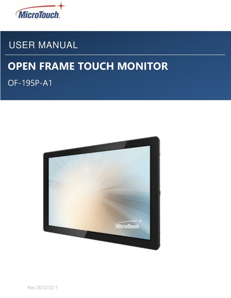 TES MicroTouch OF-195P-A1 User manual