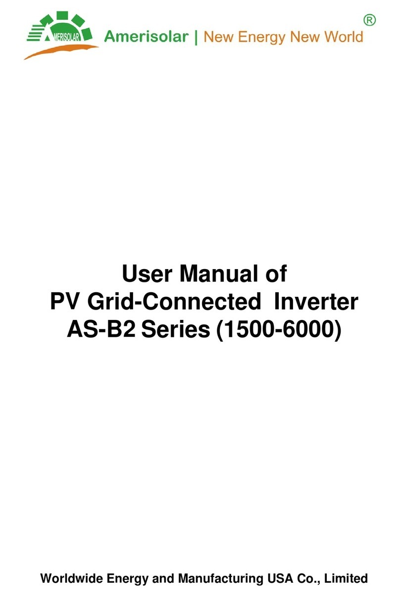 Amerisolar AS-B2 Series user manual