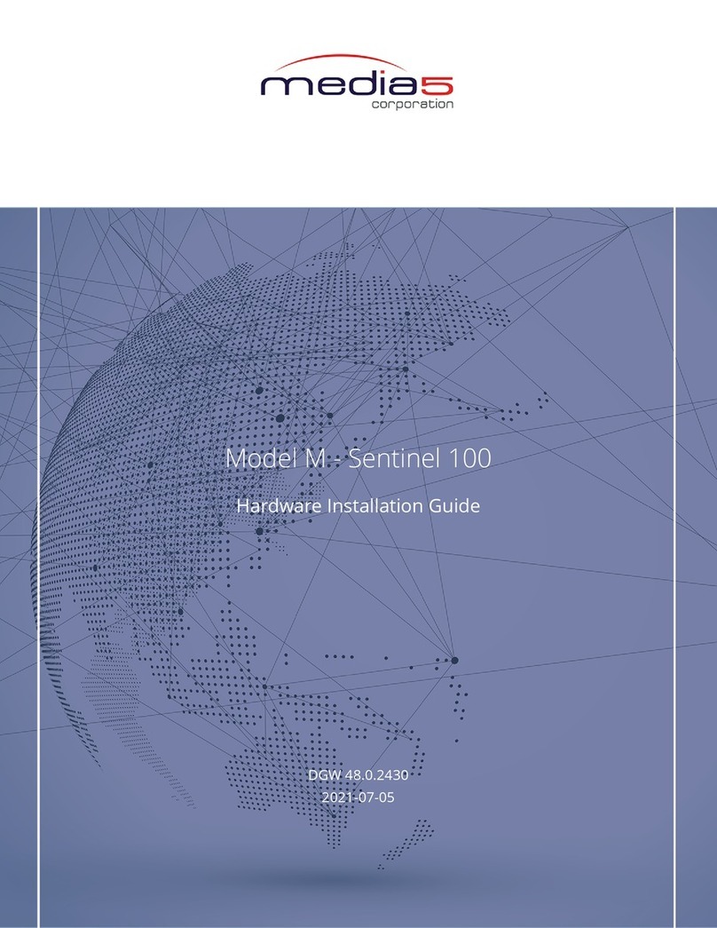 Media5 Mediatrix Sentinel 100 Manual