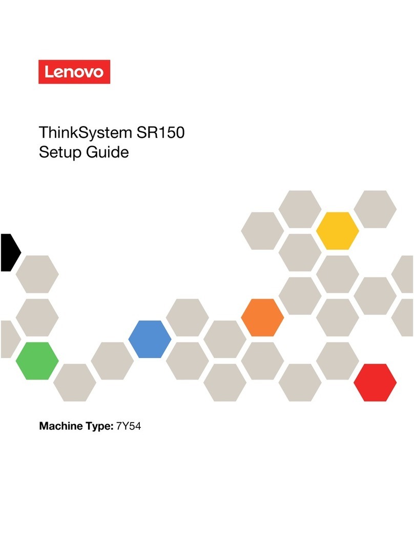 Lenovo ThinkSystem SR150 User manual