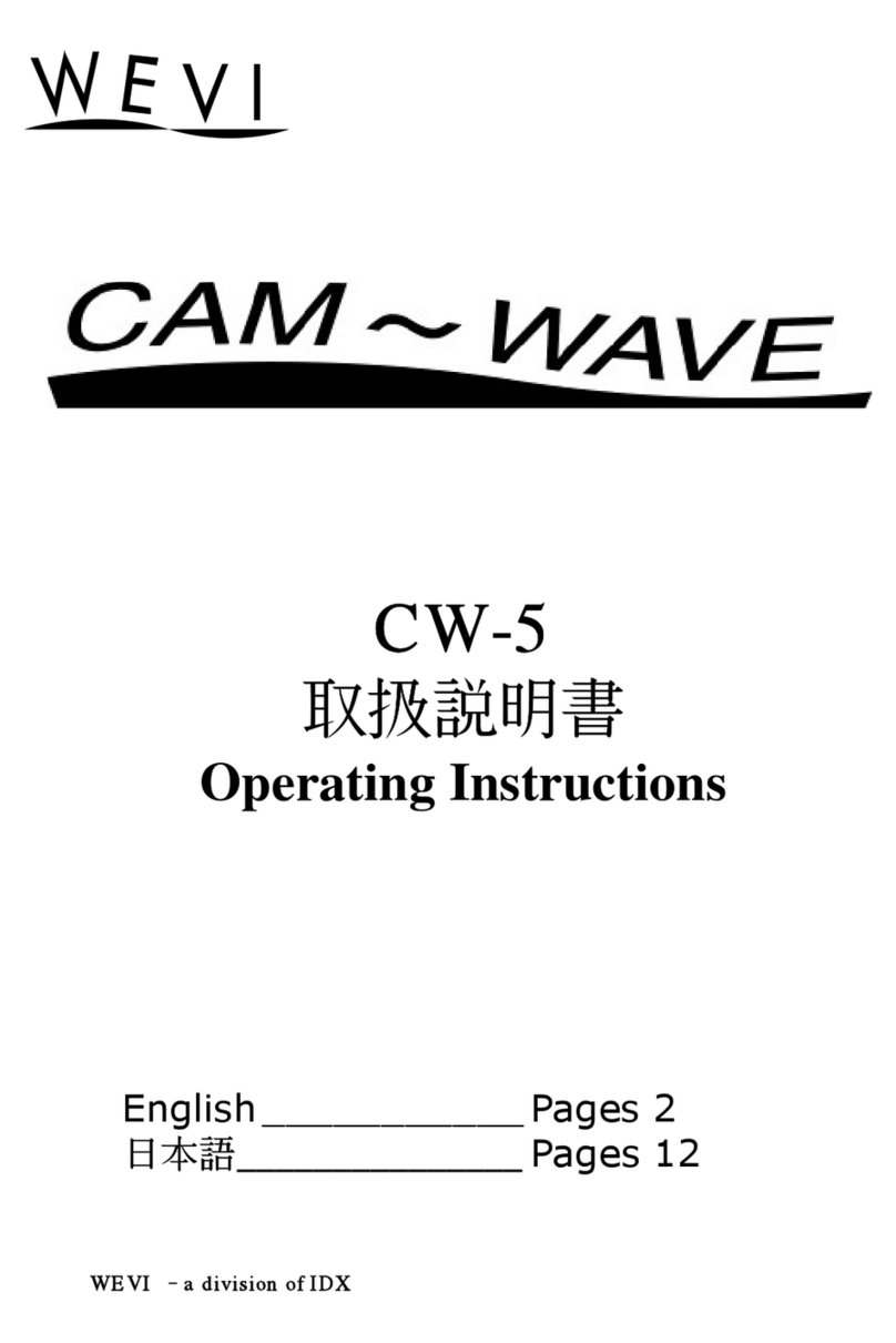WEVI CW-5 operating instructions