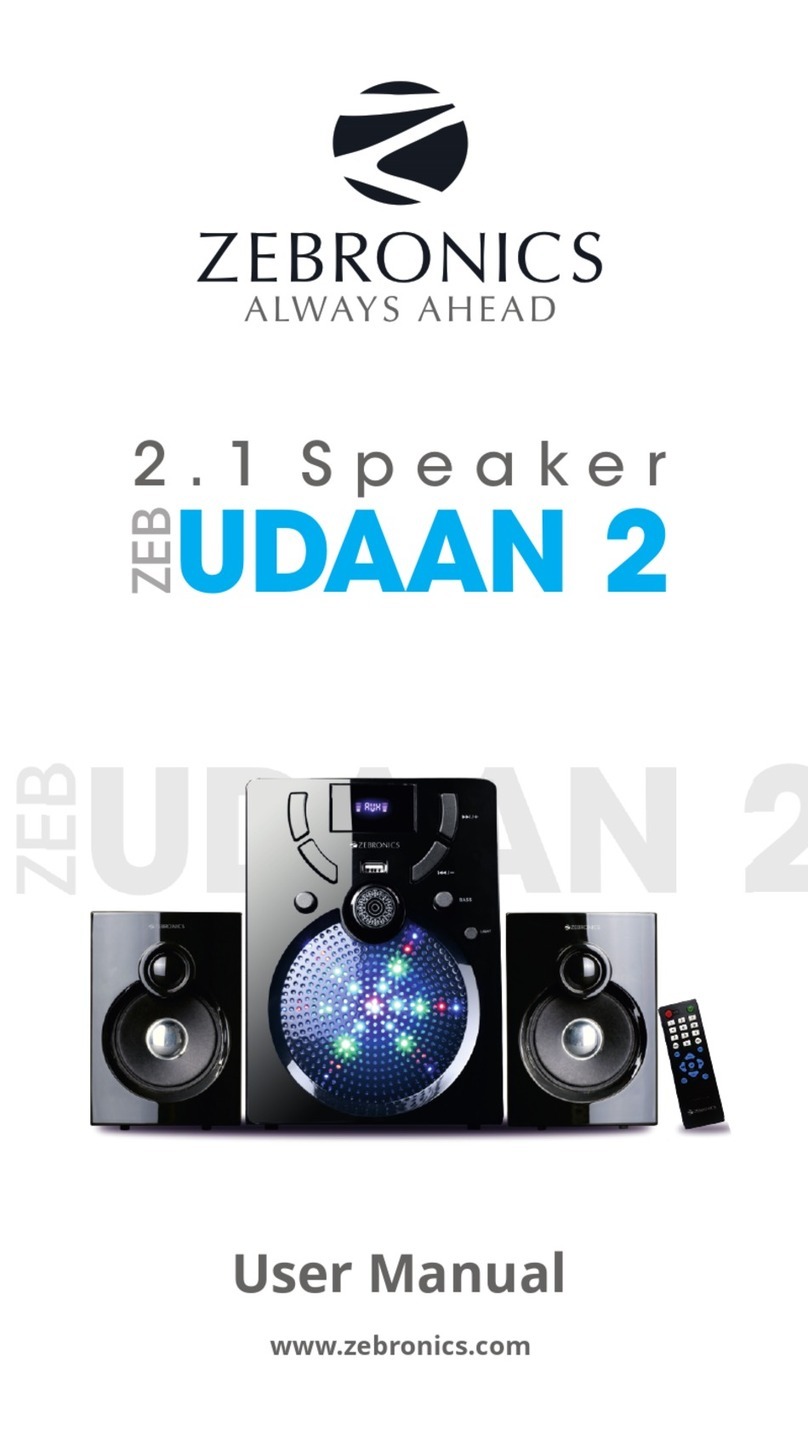 Zebronics ZEB UDAAN 2 user manual
