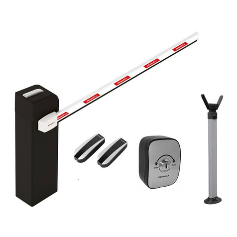 DoorHan Barrier PRO Series installation manual