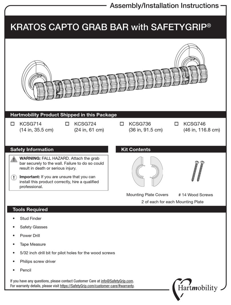 HartMobility KRATOS CAPTO Assembly/installation instructions