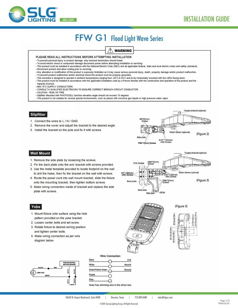 SLG Wave Series User manual