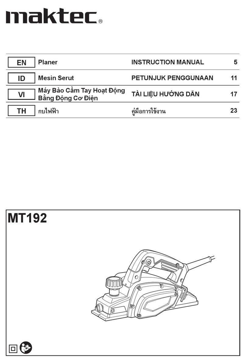 Maktec MT192 User manual