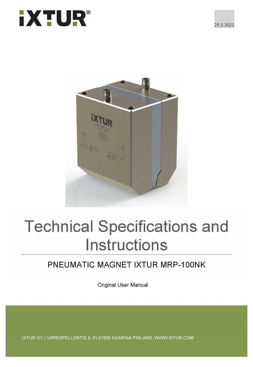 ixtur MRP-100NK Technical Specifications and Instructions