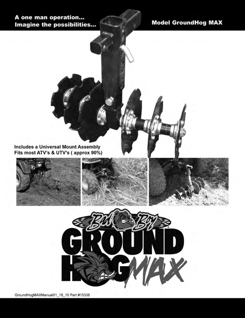 Bad Boy GroundHog MAX manual