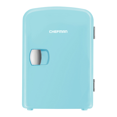 Chefman MAX CHILL MINI FRIDGE user guide