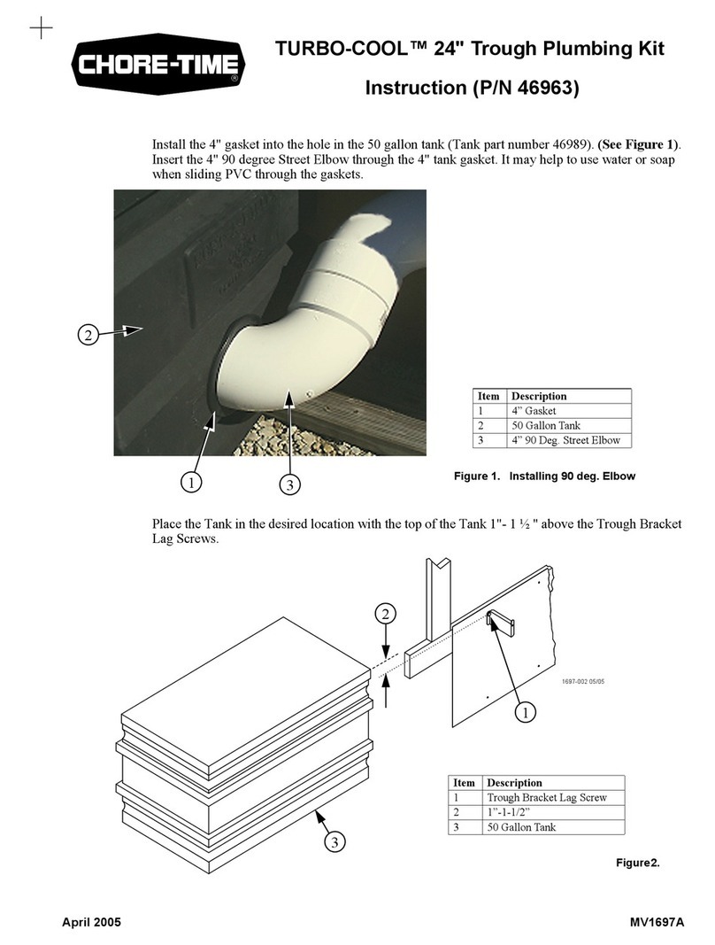 Chore-Time TURBO-COOL 46963 User manual Chore-Time TURBO-COOL 46963 User manual