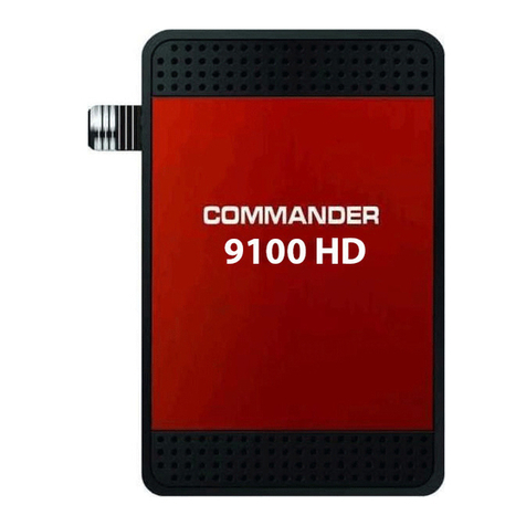 Commander 9100 HD User manual