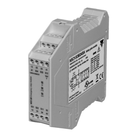 CARLO GAVAZZI NSO13D Series User manual CARLO GAVAZZI NSO13D Series User manual