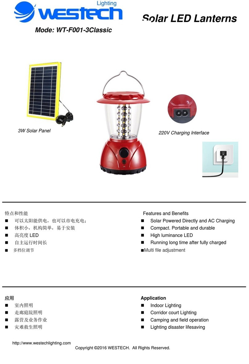WESTECH WT-F001-3 quick start guide