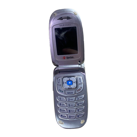 Samsung Sprint SPH-a660 User manual