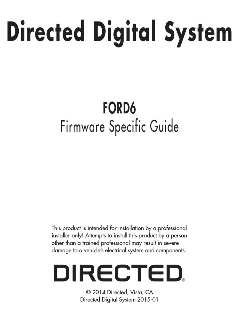 Directed FORD6 Use and care manual