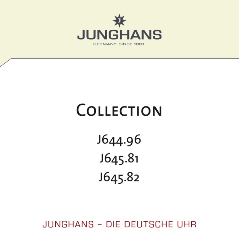 Junghans J644.96 User manual