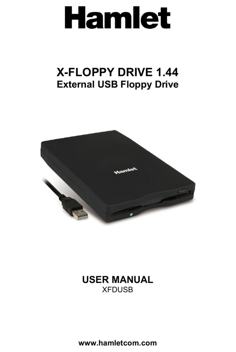 Hamlet X-FLOPPY DRIVE 1.44 user manual