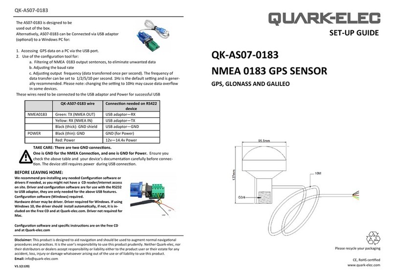 Quark-Elec QK-AS07-0183 User manual