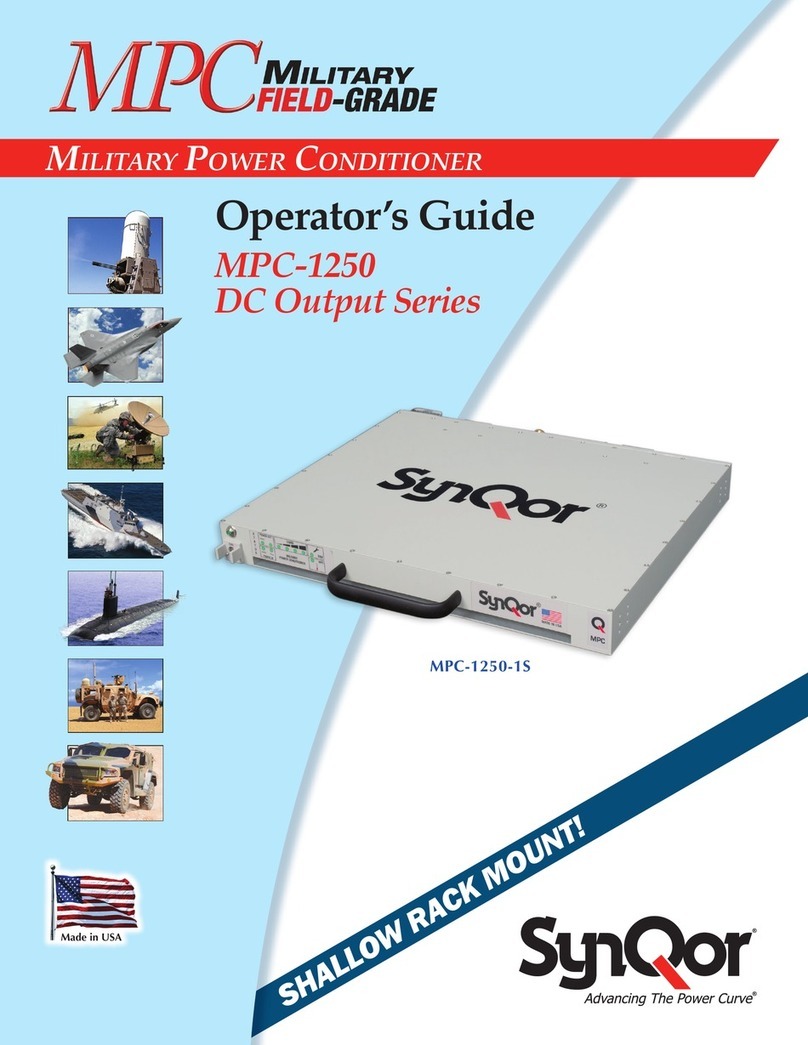 MPC DC Output Series Operator's guide