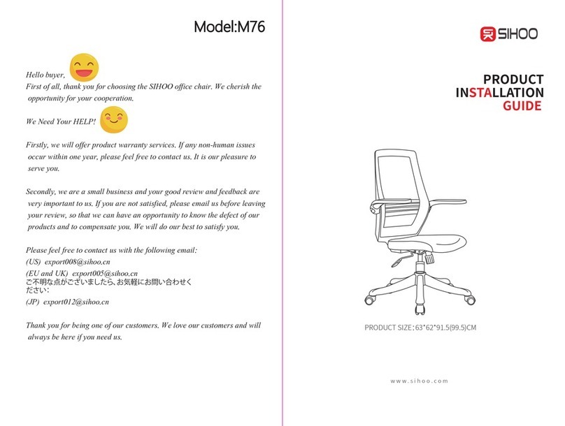 SIHOO M76 User manual