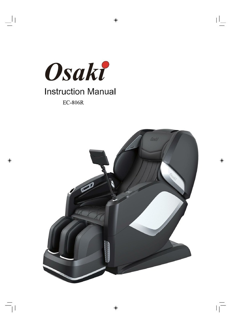 Osaki EC-806R User manual
