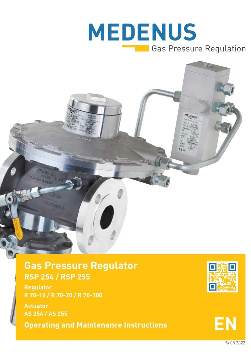 MEDENUS RSP 254 Operating and maintenance instructions