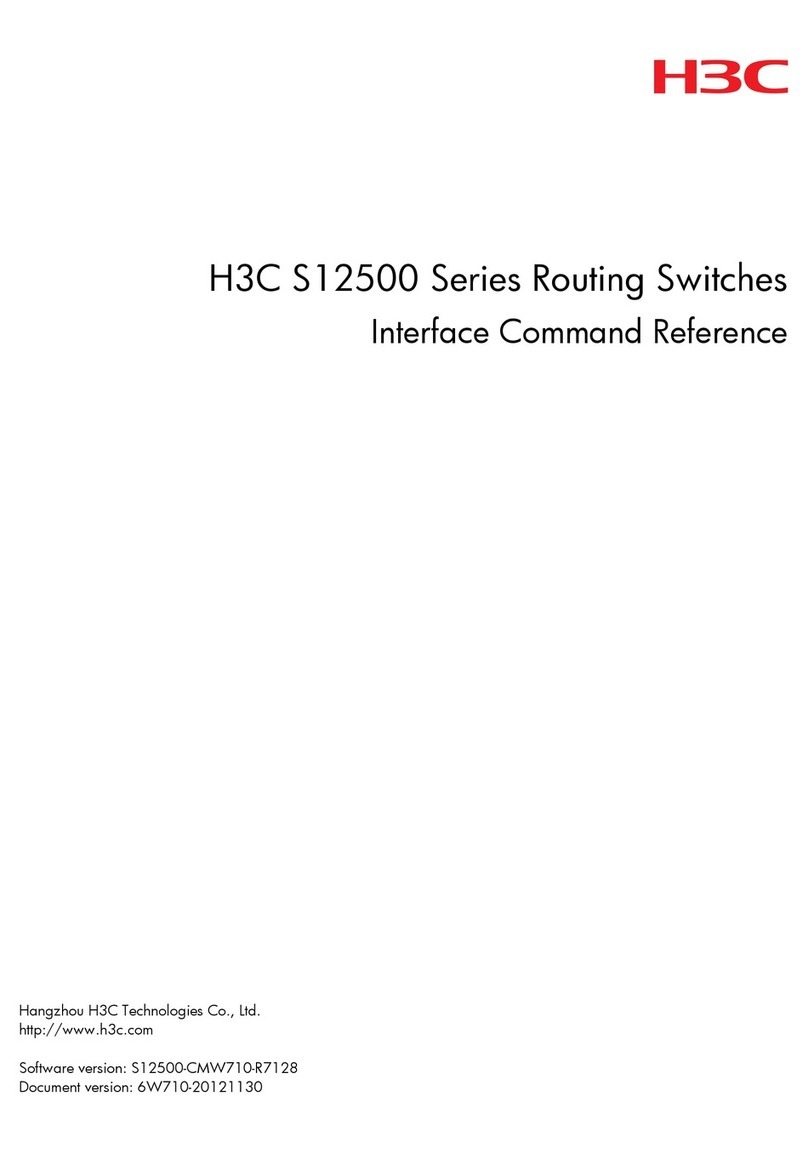 H3C S12500 Series User manual