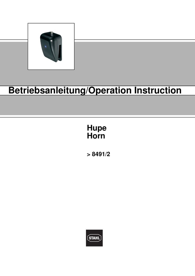 Stahl HUPE Technical manual