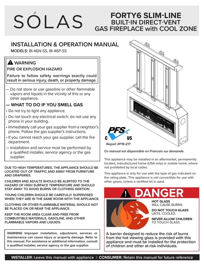 Solas FORTY6 SLIM-LINE User manual