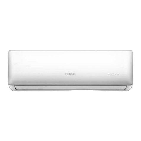 Bosch Climate 5000 Series User manual Bosch Climate 5000 Series User manual