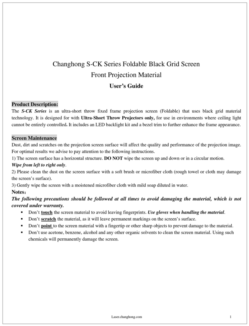 Changhong Electric S-CK Series user guide