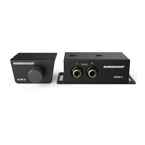 Audio Control ACR-U quick start guide