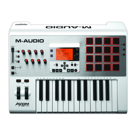 M-Audio Axiom AIR 25 Service manual