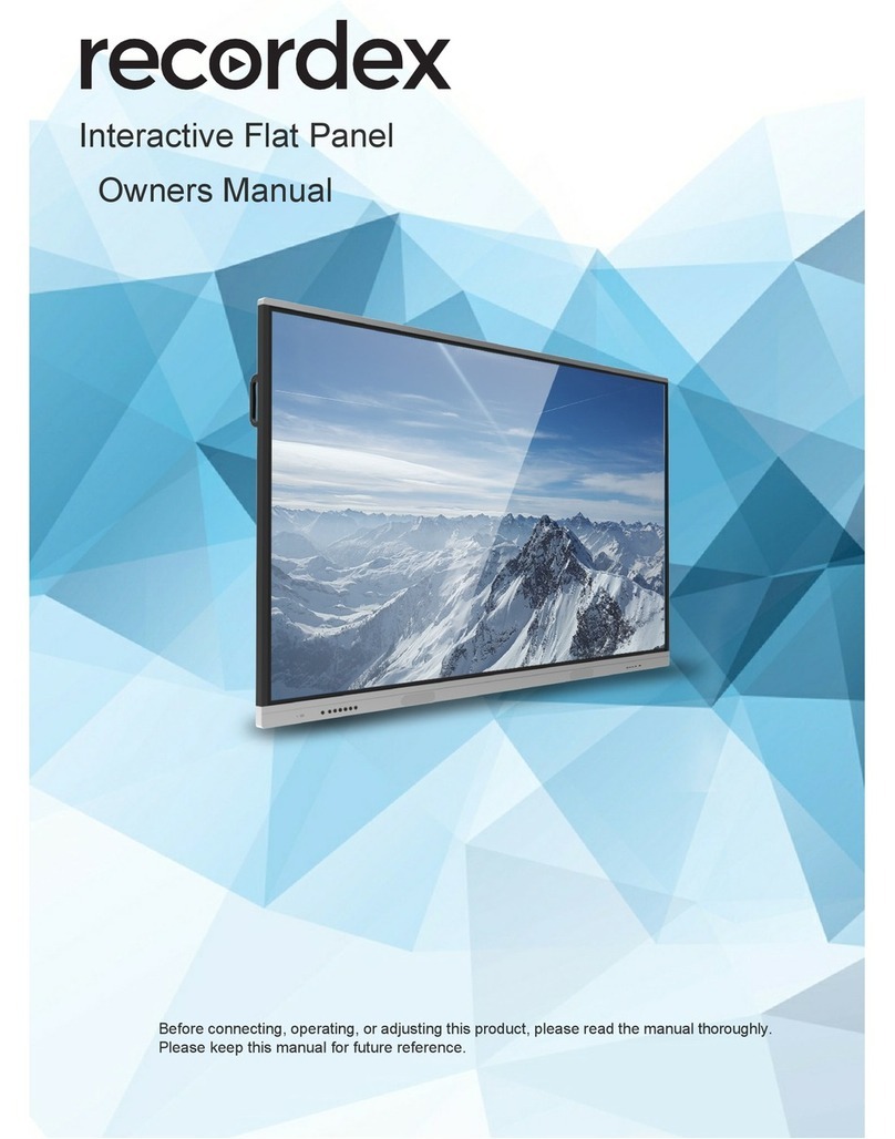 Recordex ST4-650U owner's manual