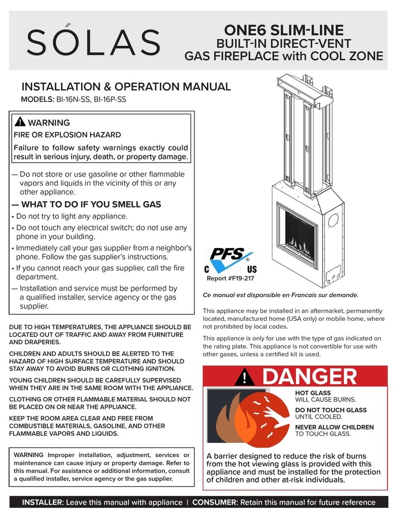 Solas ONE6 User manual