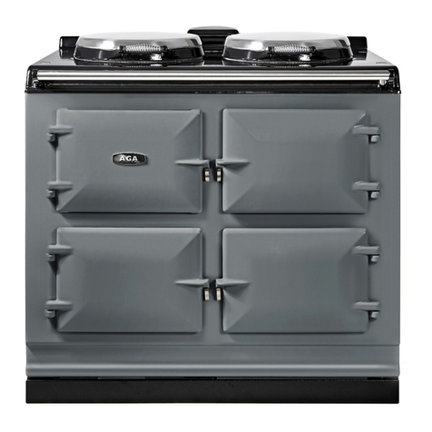 AGA RANGEMASTER eR7 Quick start guide