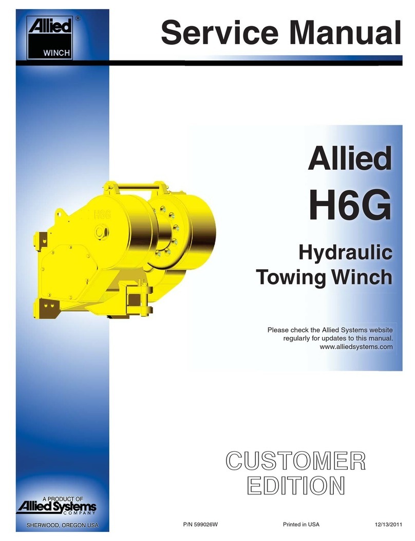 Allied Systems Allied H6G Series User manual Allied Systems Allied H6G Series User manual