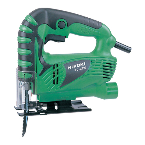 HIKOKI CJ 65V3 User manual