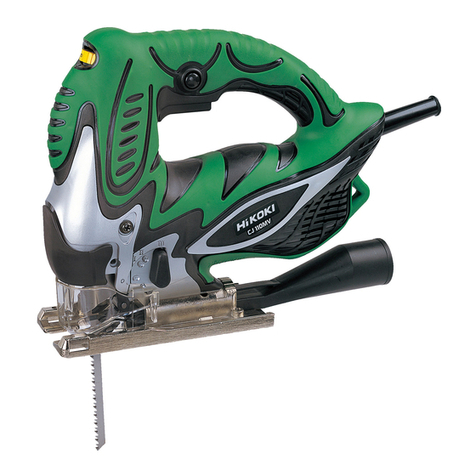 HIKOKI CJ 110MV Handling instructions