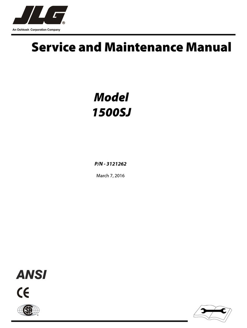 Oshkosh JLG 1500SJ Service and maintenance manual
